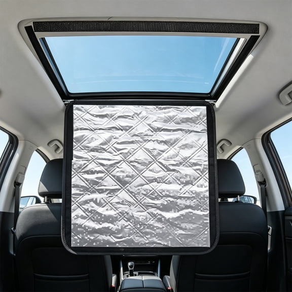 Snmubt RV Skylight Cover, Sun Blocking Heat Shield Roof Vent Insulator for Campers Trailer, Foam Core, Keeps RV Cooler
