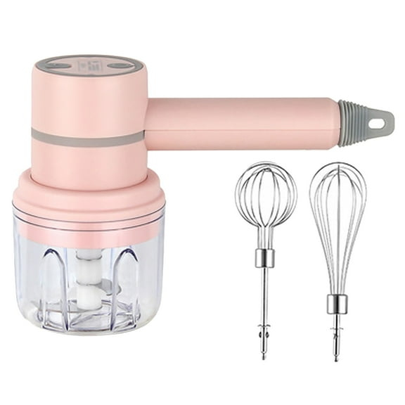 Snmubt Rechargeable Wireless Beater Milk Frother Household Whisk Stirring Mini Handheld Small Baking Beater Kitchen Gadgets (Plastic)