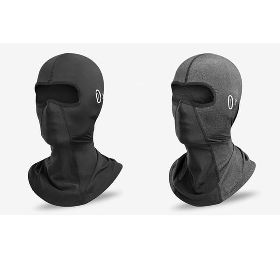 Snmubt Summer Ice Silk Face Mask for Motorcycle, UV Protection Breathable Neck Gaiter, Quick-Dry Dustproof Balaclava for Cycling, Running, and Outdoor Sports