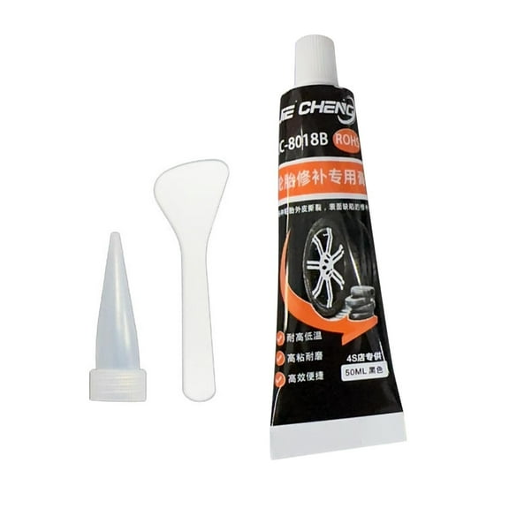 Snmubt Tire Repair Glue 50ml, Special Adhesive for Car & Bike Tires, Waterproof Sealant