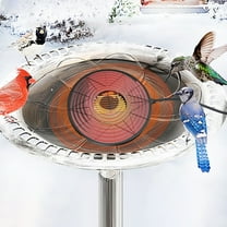 Snmubt Winter Bird Bath Ice Melter Stock Tank Heater Submersible Water Heater For Livestock Automatic Thermostat Controlle Non-Conductive Deicer (Black)