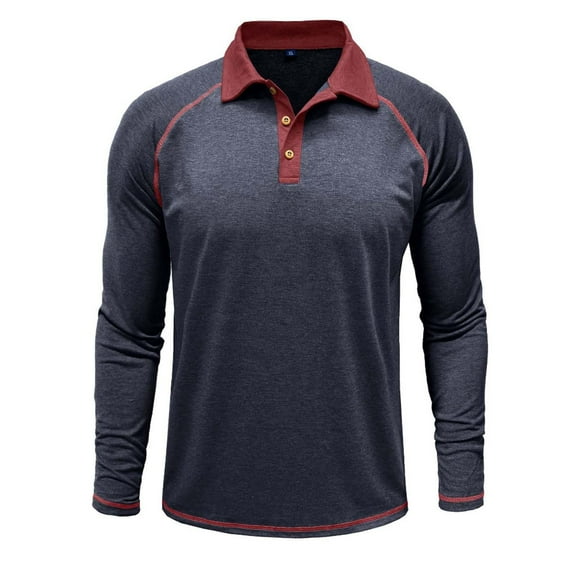 Snndxg Cotton Spandex Shirts for Men Breathable Long Sleeve Collared Neck Casual Men's Shirts