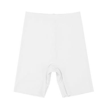 SnnmBlm Label Mid-Thigh Lightweight Slimming Shorts White L