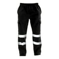 thumbnail image 1 of SnnmBlm Rain Pants Reflective High Visibility Rain Pants Black XL, 1 of 4
