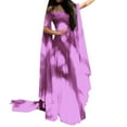 thumbnail image 1 of SnnmBlm Renaissance Dress Women Sexy Off The Shoulder Halloween Dress Medieval Costume Long Over Dress Fairy Dresses Purple 5XL, 1 of 7