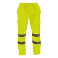 thumbnail image 1 of SnnmBlm Safety Rain Pants Reflective High Visibility Waterproof Rain Pants Green 2XL, 1 of 4