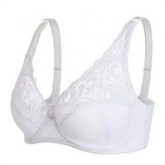 SnnmBlm Silicone Breast Pocket Bra for Mastectomy Crossdresser Cosplay White 40D