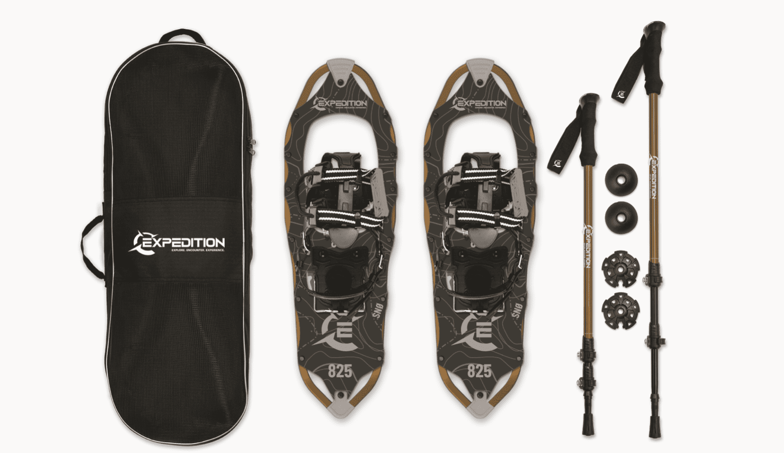 Expedition Outdoors Sno Series Aluminum Frame Snowshoe Kit - Size