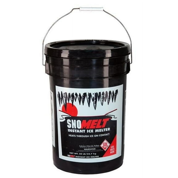 SnoMelt 50 lbs Calcium Chloride Pellet Pail