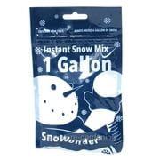 SnoWonder Instant Snow Fake Artificial Snow, Also Great for Making Cloud Slime - Made in the USA