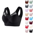 thumbnail image 1 of Snoarin Plus Size Bras for Women Full Cup Seamless Push Up Shaping Wire Free Everyday Bra Size L-6XL, 1 of 3