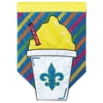 thumbnail image 1 of Snoball Fleur De Lis Flag, 1 of 1