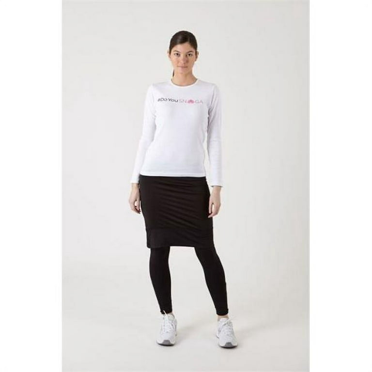 Snoga Athletic Apparel M7 Mesh Trim Pencil Skirt with Full