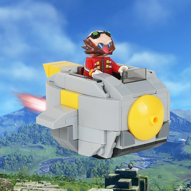 Snoic Eggman Aerocraft Building Block Figure Moc Bricks 140