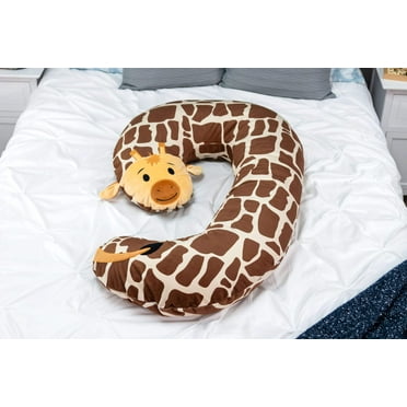 Snoogle Jr.√Ç¬Æ Giraffe Polyester Fiber Body Pillow, 38" x 23"