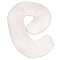 thumbnail image 1 of Snoogle Mini Chic Jersey Compact Side Sleeper Pregnancy Pillow - Ivory, 1 of 6