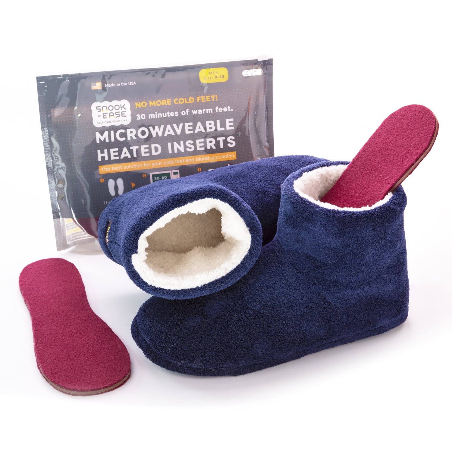 SnugToes Arola Men's Heated Slippers - ShoeInsoles.co.uk