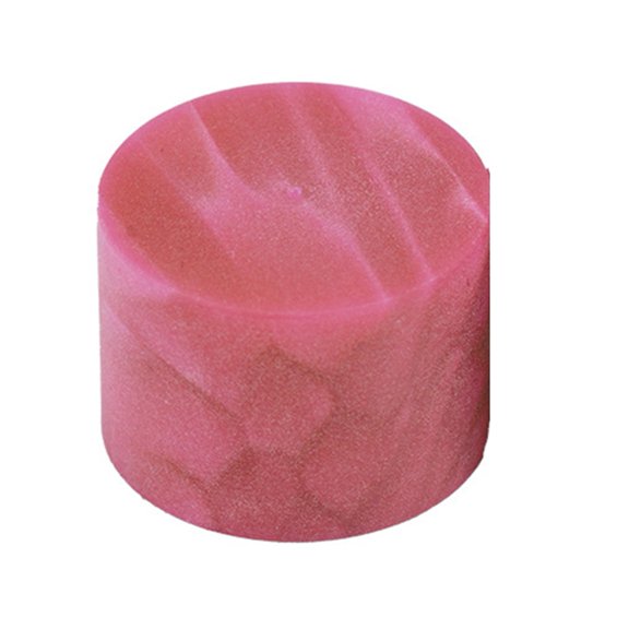 Snooker Cue Ferrule Replacement Billiard Cue Ferrules Solid Plastic Pool Cue Tip Ferrule with 12mm Diameter to Improve Cue Control and Reduce Shot Deviation (pink)