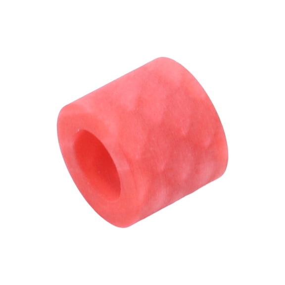 Snooker Cue Ferrule Replacement Billiard Cue Ferrules Solid Plastic Pool Cue Tip Ferrule with 12mm Diameter to Improve Cue Control and Reduce Shot Deviation (red)