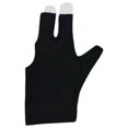 thumbnail image 1 of Snooker Open Pool Cue Glove Mitts Snooker Cue Glove 3 Fingers Billiard Glove Black, 1 of 8