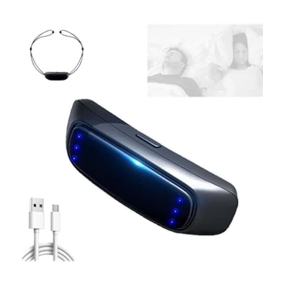 Snoom Anti Snoring Device, 6 Adjustable Modes, Suitable for Men and Women (1PCS)