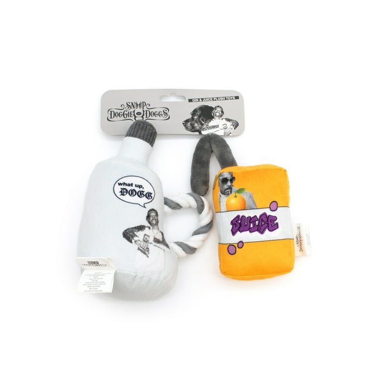 Snoop Dogg Snoop Doggie Doggs Gin and Juice 2pk Toy - Walmart.com