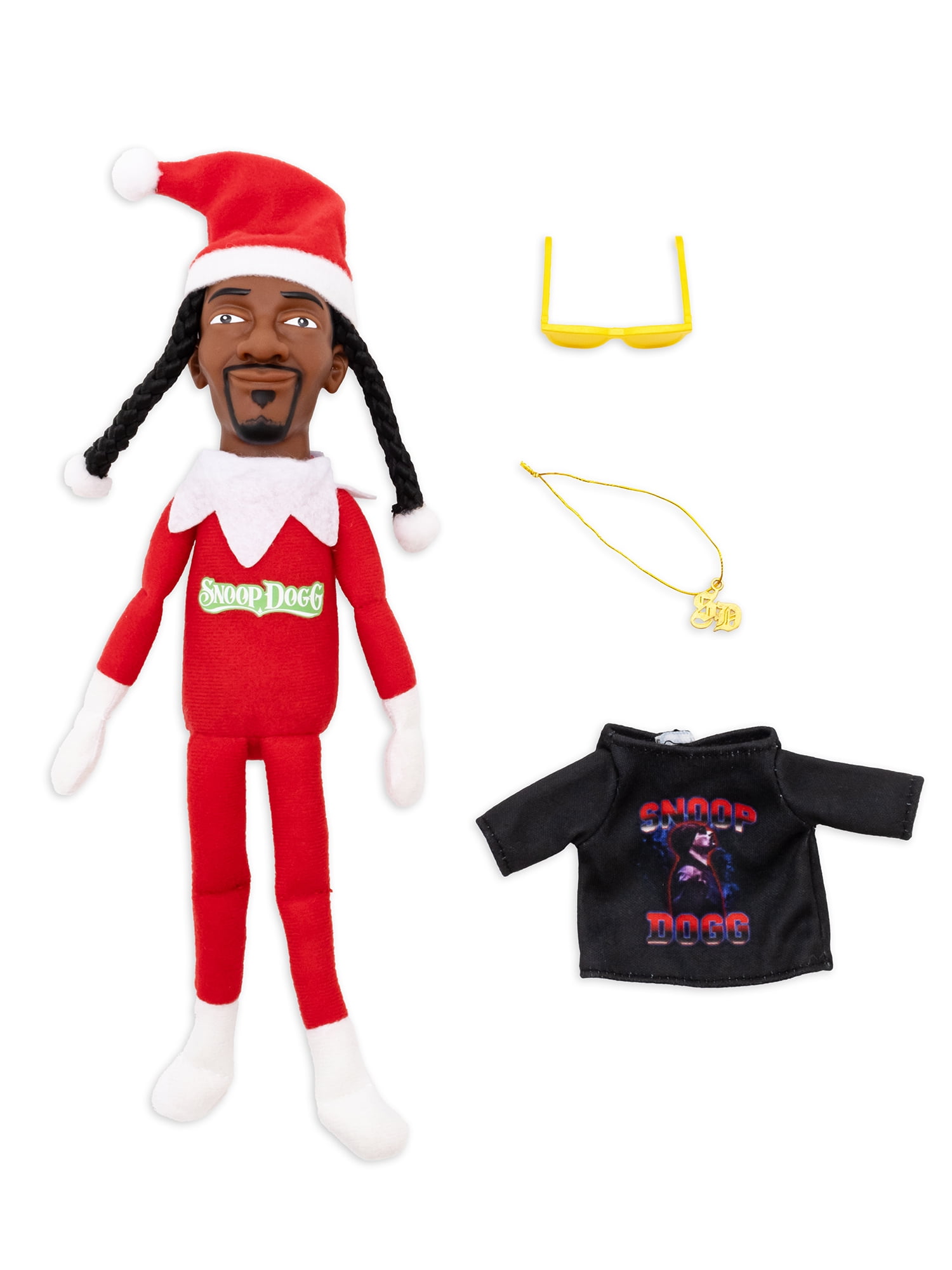 低価格で大人気の 12” Stoop The on Snoop Dogg Snoop Christmas Plush Red ミニカー