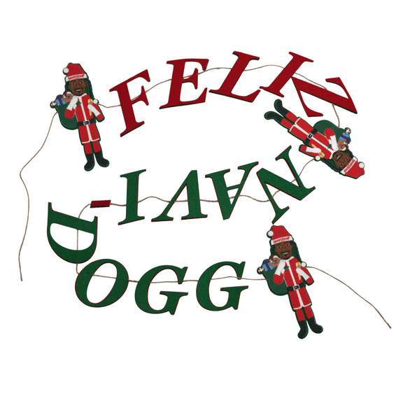 Snoop Dogg Snoop on The Stoop Feliz Navi Dogg Multicolor 60 Inch Garland