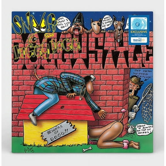 Snoop Doggy Dogg - Doggystyle (Walmart Exclusive Gold Foil Cover + Clear w/Cloudy Blue Vinyl) - Rap / Hip-Hop 2 LP