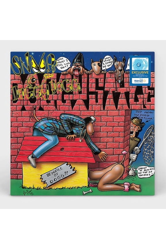 - Doggystyle (Walmart Exclusive Gold Foil Cover + Clear w/Cloudy Blue Vinyl) - Rap / Hip-Hop 2 LP