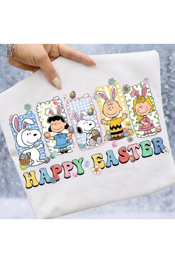 Snoop Easter T-shirt, Easter Beagle , Snoopy Easter Eggs , Peanuts Easter , Spring Holiday