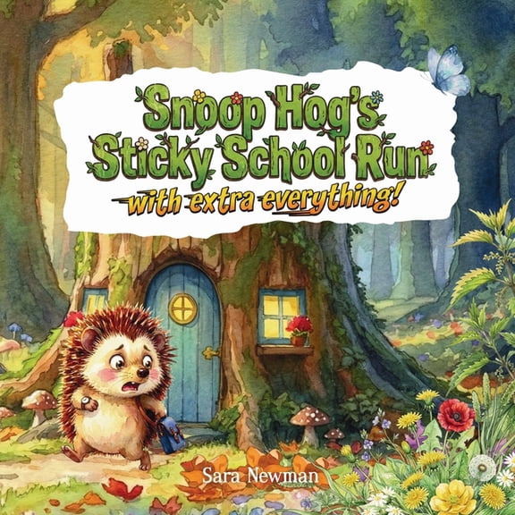 Snoop Hog's Sticky School Run with Extra Everything: A funny Hedgehog storybook for kids ages 3-6. Turning the Everyday , (Paperback)