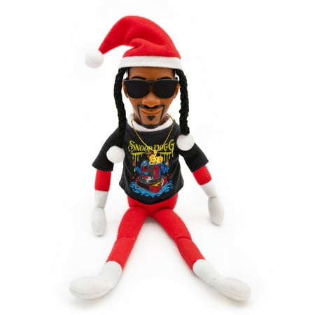 Snoop on the Stoop 12” Snoop Dogg Christmas Red Plush Figurine