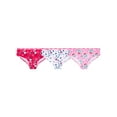 thumbnail image 1 of Snoopy Christmas Women's Comfort Stretch Bikini, 3 pack Sizes S to XL, 1 of 5
