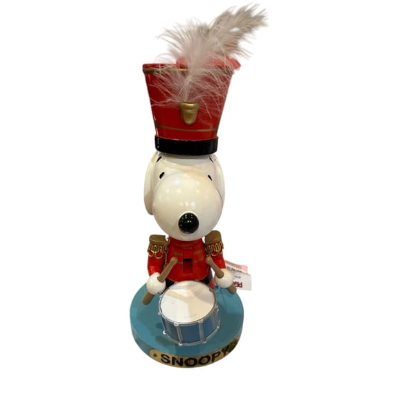 Snoopy 8.5-inch Christmas Nutcracker Figurine Holiday Table Top Decoration
