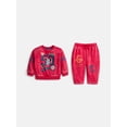 thumbnail image 1 of Snoopy Baby Boys' Front Back Graphic Sweatshirt and Joggers, 2-Piece, Sizes 0/3M-24M, 1 of 5