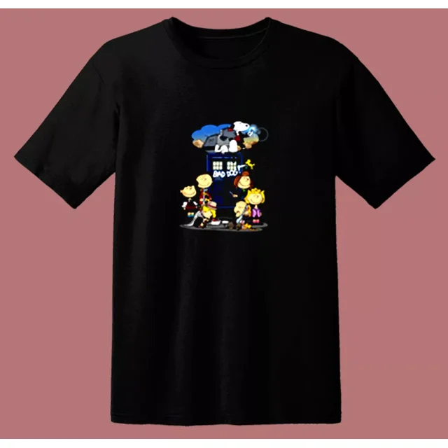 Snoopy Bad Dog Doctor Who Mashup Christmas T Shirt