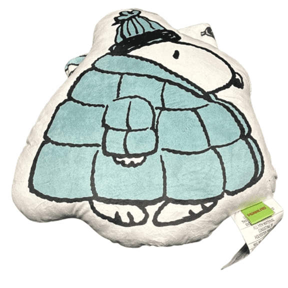Snoopy Character Pillow and Plush Throw set