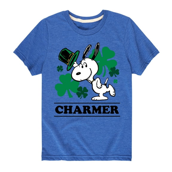 Snoopy Charmer  - Toddler And Youth Short Sleeve Graphic T-Shirt