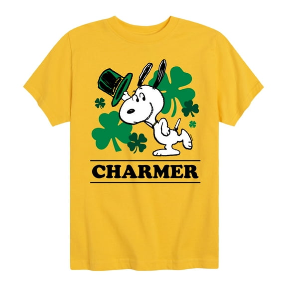 Snoopy Charmer  - Toddler And Youth Short Sleeve Graphic T-Shirt