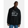 thumbnail image 1 of Snoopy Chill Seeker Men's & Big Men's Graphic Hooded Sweatshirt with Long Sleeves, Sizes S-3XL, 1 of 2