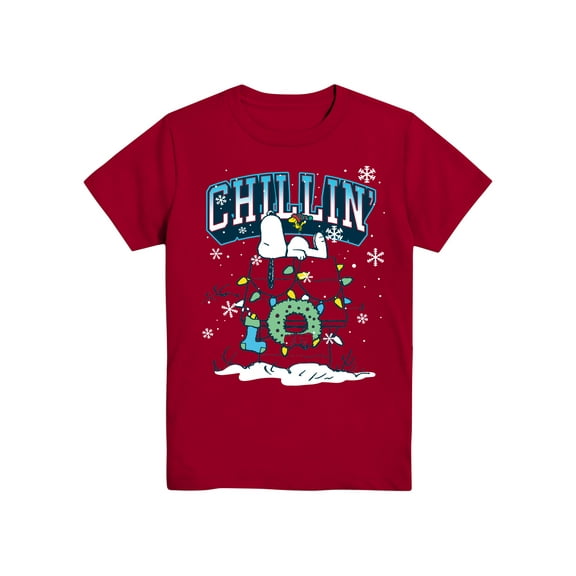 Snoop Chillin, Boys Apparel Crew Neck Short Sleeve T-Shirt, Sizes 4-18