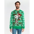 thumbnail image 1 of Snoopy Men's and Big Men's Christmas Lights Holiday Sweater, Sizes S-3XL, 1 of 5