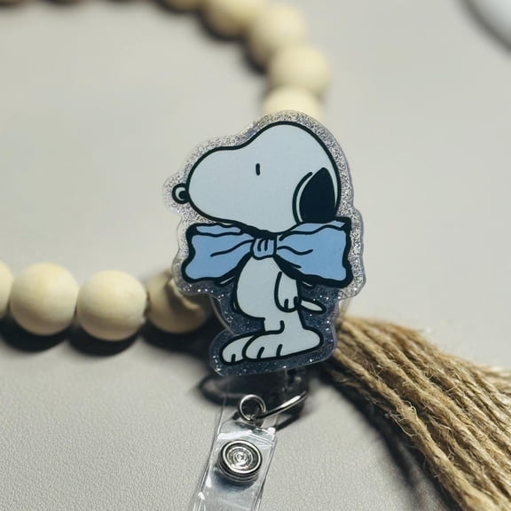Snoopy Coquet / badge reel/nurse badge reels / badge reel/ badge reel