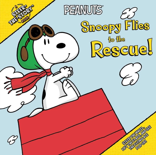 Snoopy Flies to the Rescue!: A Steer-The-Story Book - Walmart.com