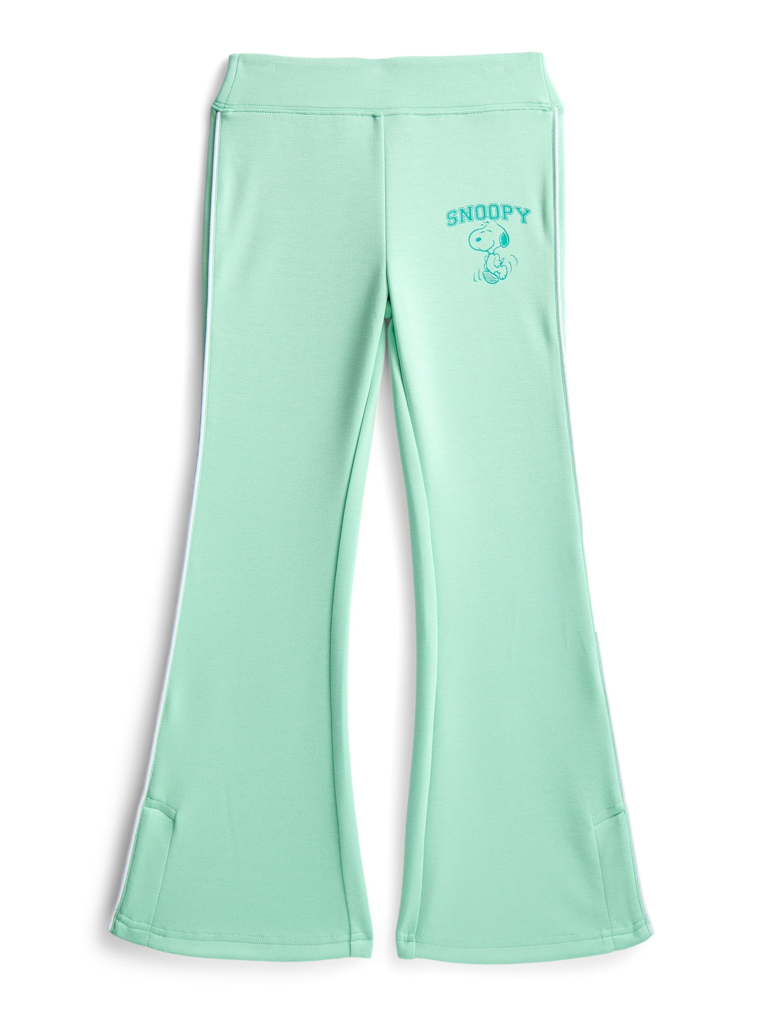 Snoopy Toddler & Big Girls Active Graphic Scuba Pants, Sizes 12M-12
