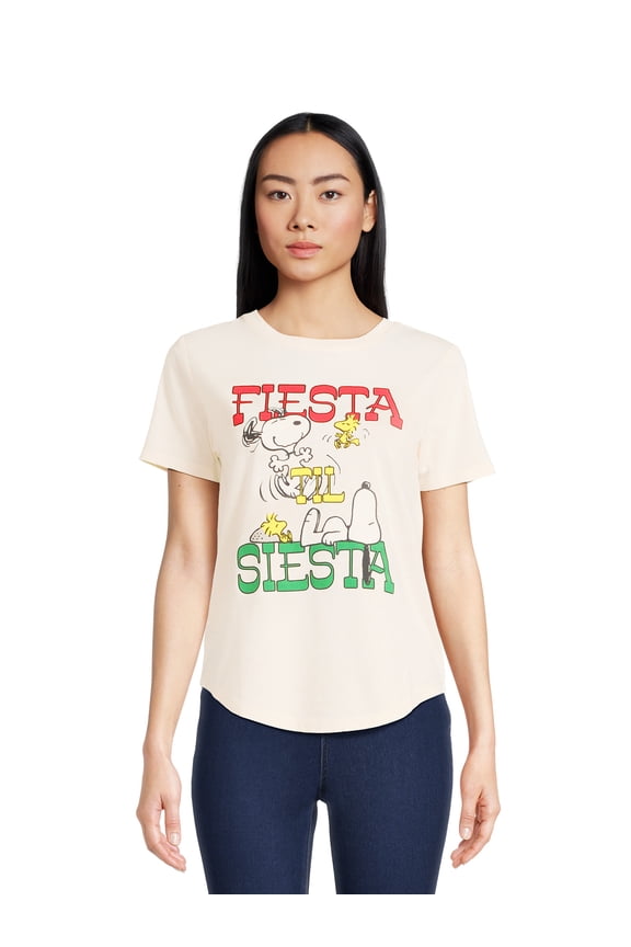 Snoopy Juniors Fiesta Knit Top