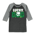 thumbnail image 1 of Snoopy Lucky Dog - Toddler And Youth Raglan Graphic T-Shirt, 1 of 5
