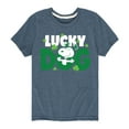thumbnail image 1 of Snoopy Lucky Dog - Toddler And Youth Short Sleeve Graphic T-Shirt, 1 of 6