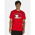 thumbnail image 1 of Snoopy Men's & Big Men's Graphic Tee Shirt Not Today, Sizes S-3XL, 1 of 5